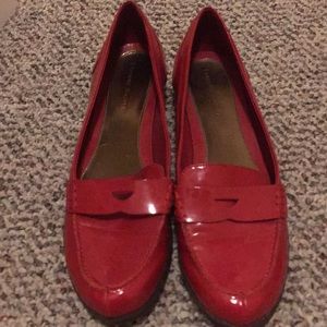 Etienne Aigner Red Flats
